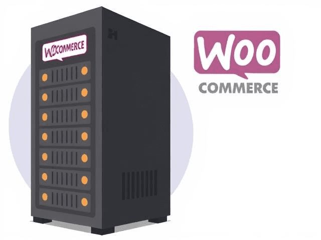 WooCommerce store interface